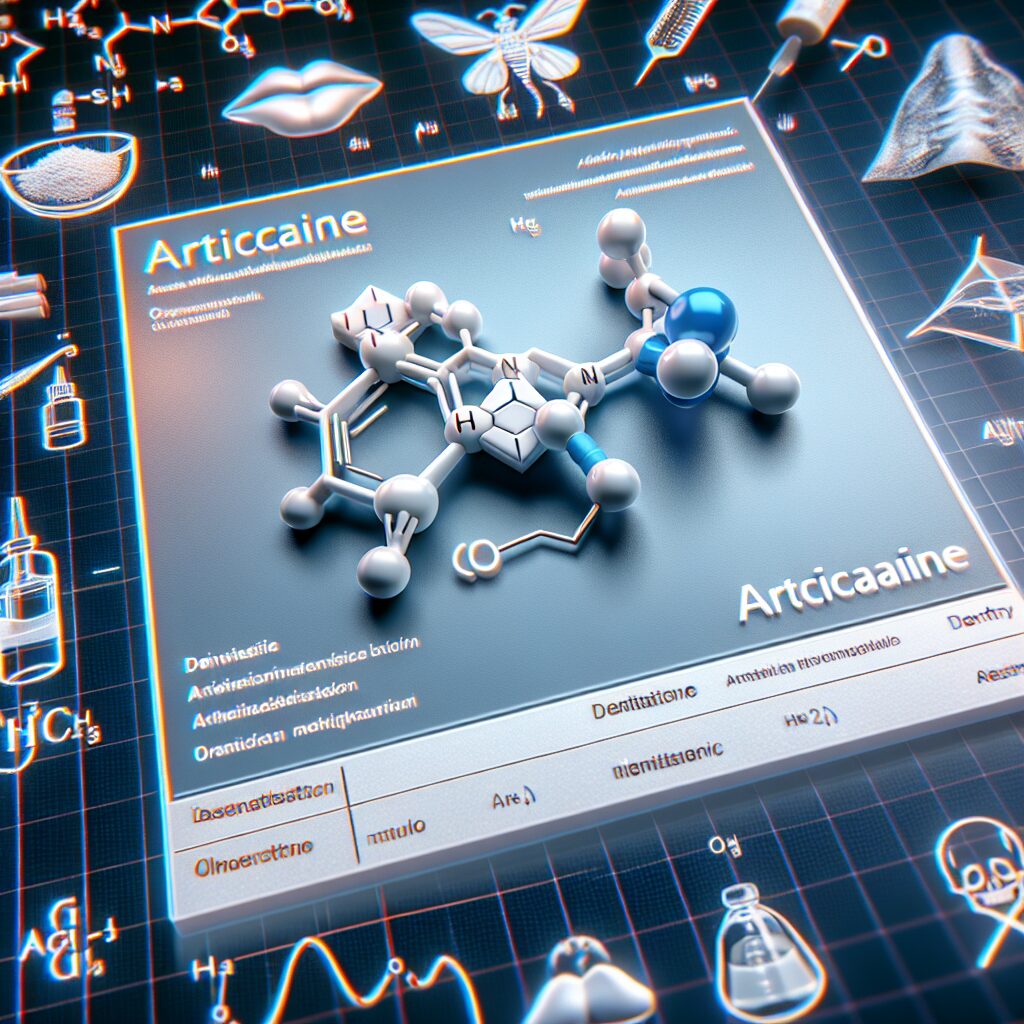 Articaína: O Anestésico Local Essencial para Procedimentos Odontológicos Seguros e Eficazes
