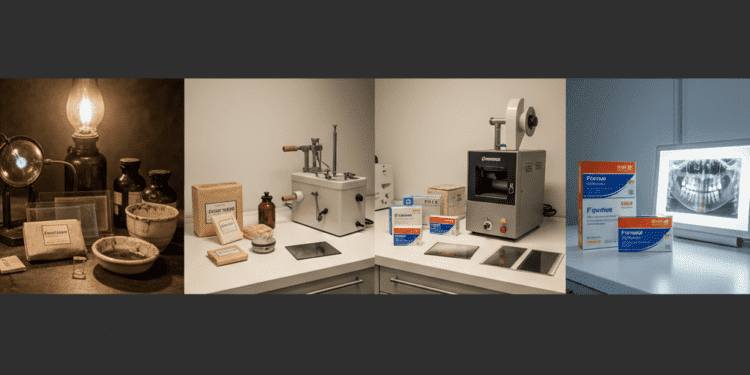 evolucao historica dos filmes radiograficos odontologicos